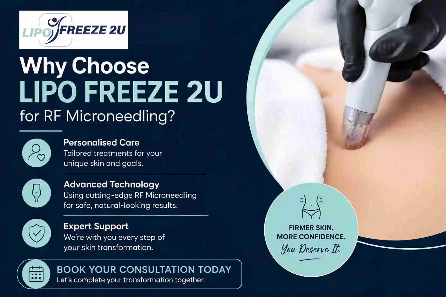 Why Choose LIPO FREEZE 2U for RF Microneedling Wembley?