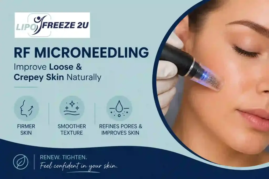 Can RF Microneedling Help Improve Loose and Crepey Skin Wembley?